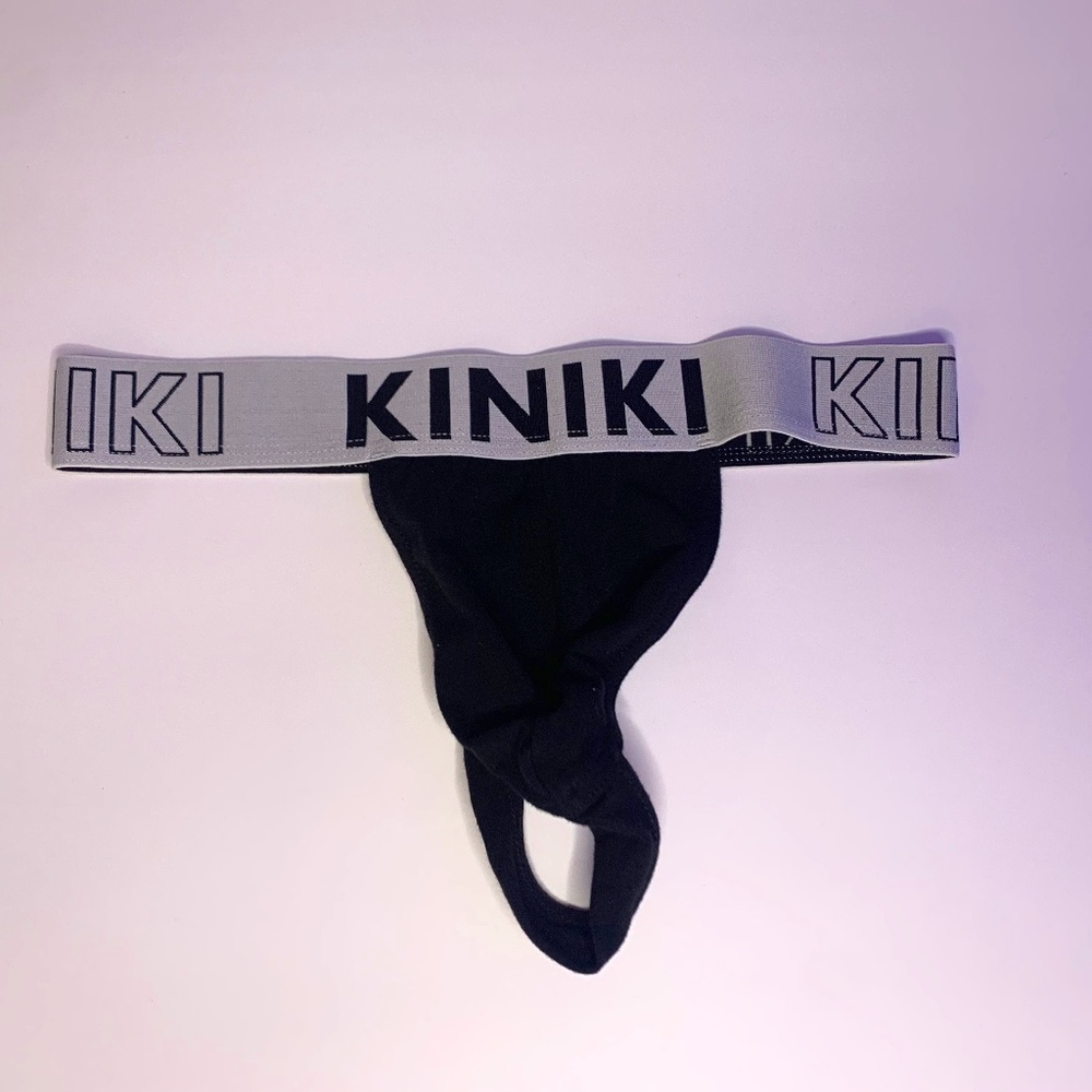 Kiniki Black Men's Thong L